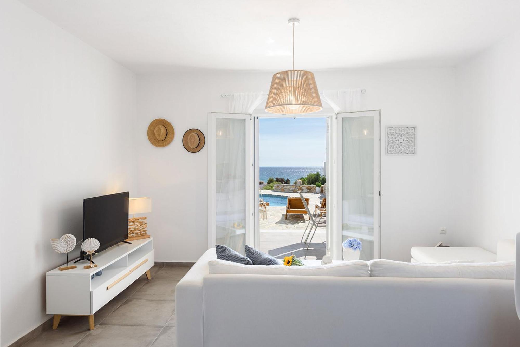 Helen Beach Front Luxury Villas Kastrákion Eksteriør bilde