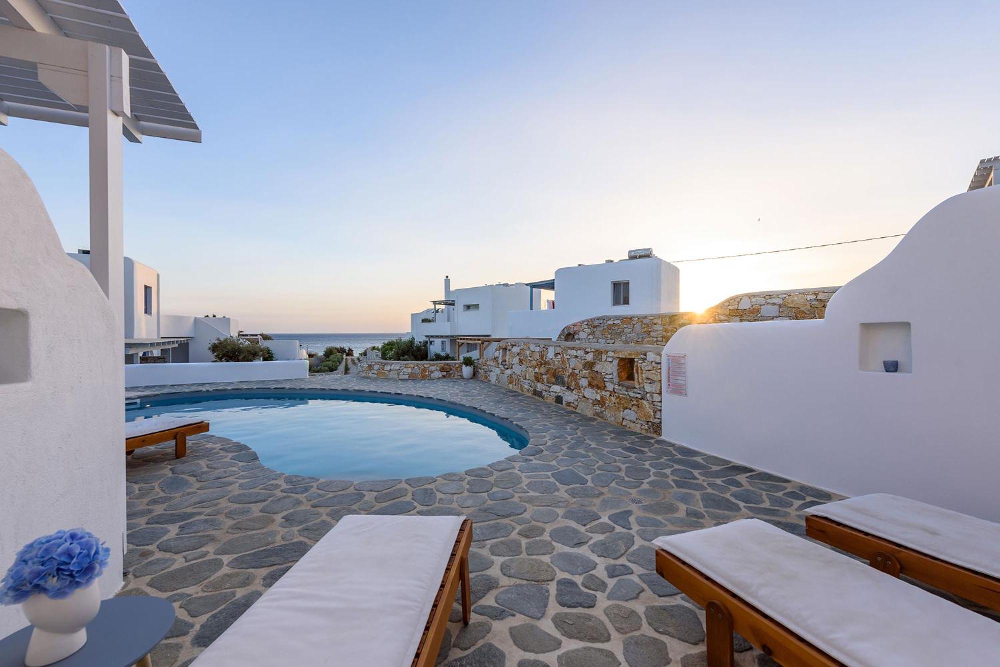 Helen Beach Front Luxury Villas Kastrákion Eksteriør bilde