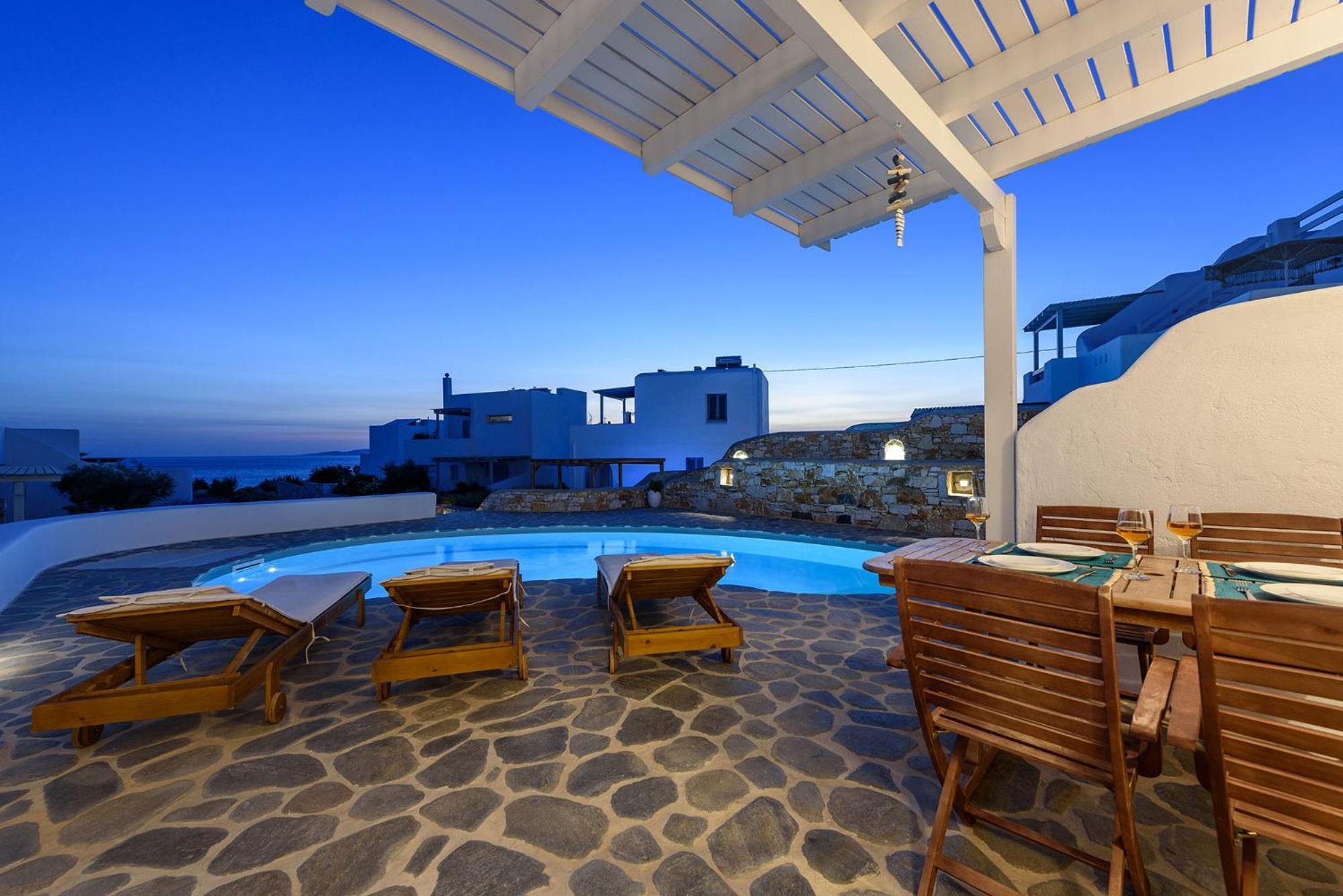 Helen Beach Front Luxury Villas Kastrákion Eksteriør bilde
