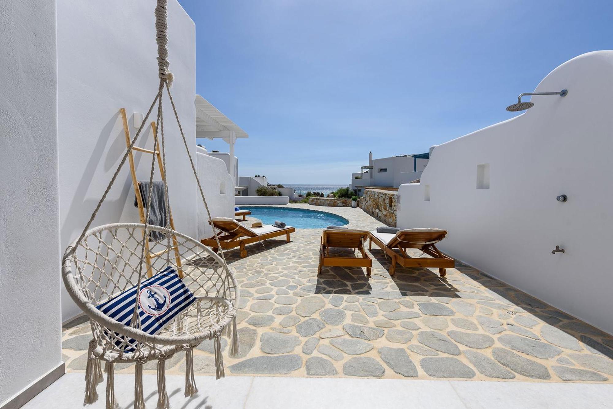 Helen Beach Front Luxury Villas Kastrákion Eksteriør bilde