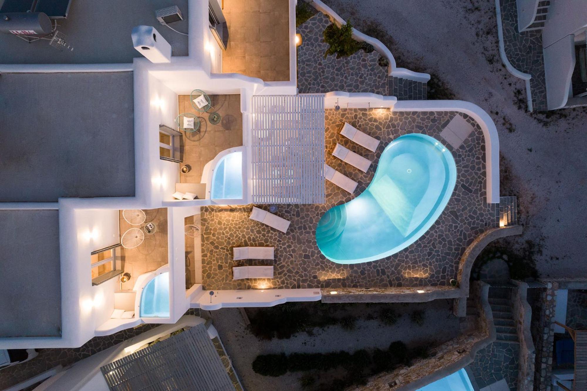 Helen Beach Front Luxury Villas Kastrákion Eksteriør bilde