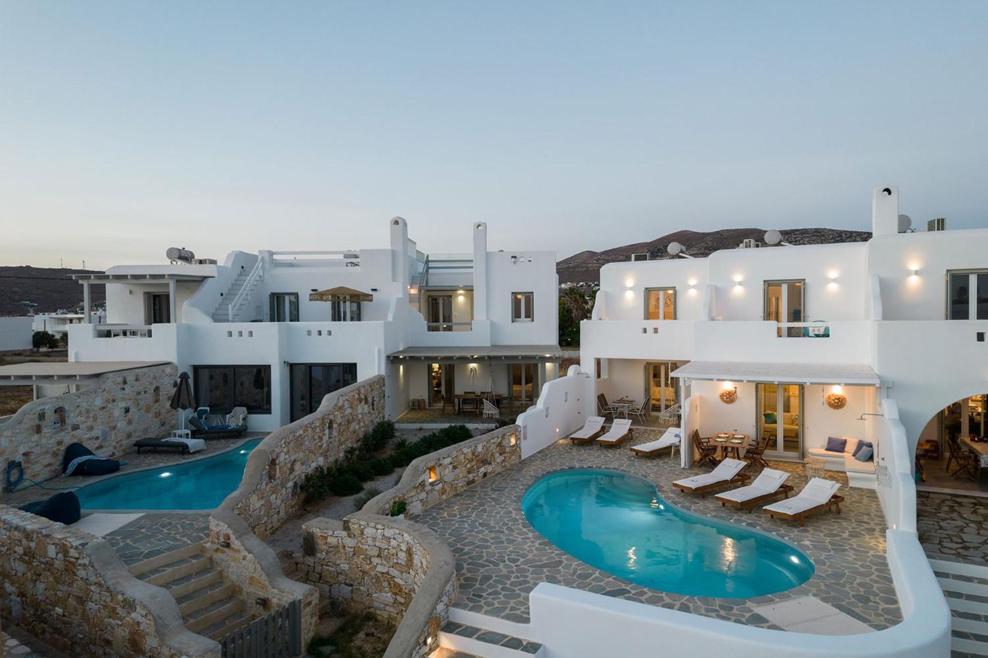 Helen Beach Front Luxury Villas Kastrákion Eksteriør bilde